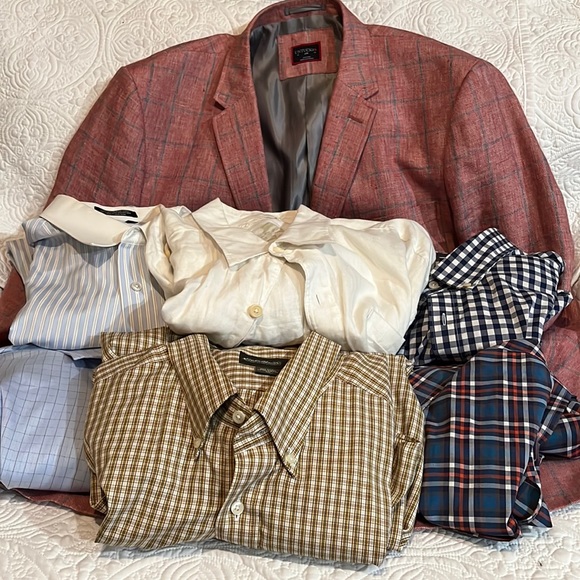 Other - 2X Men’s suit and dress shirt Bundle‎